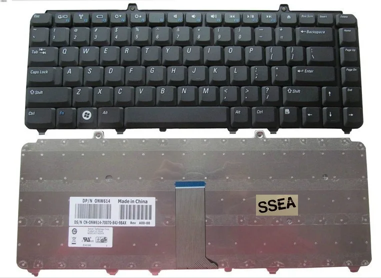 Новая английская клавиатура SSEA для Dell Inspiron 1400 1420 1500 1526 1540 1520 1521 1525 1545 XPS M1330 M1530