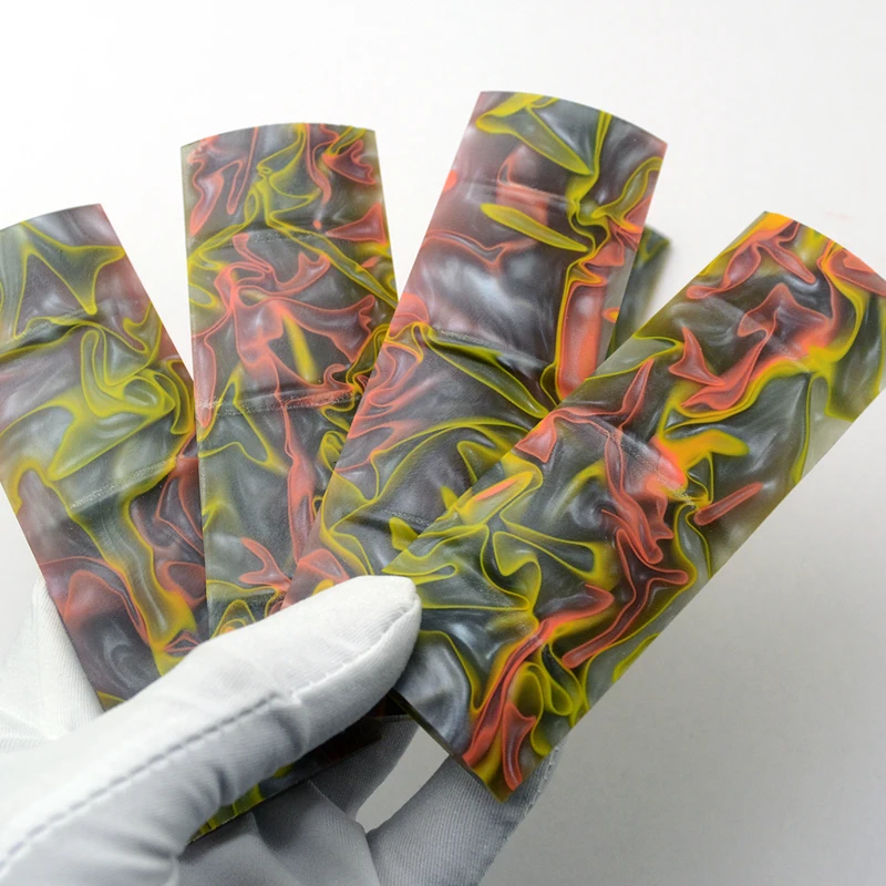 Полированная рукоятка ножа с ЧПУ патч акриловым хвостовиком 3D акриловый