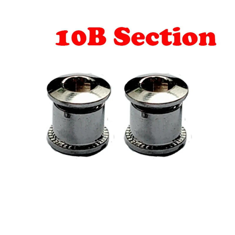 10PCS/LOT Bike Crankset Bolts Crank Chainring Screws Nuts Bicycle Parts Chainwheel | Спорт и развлечения