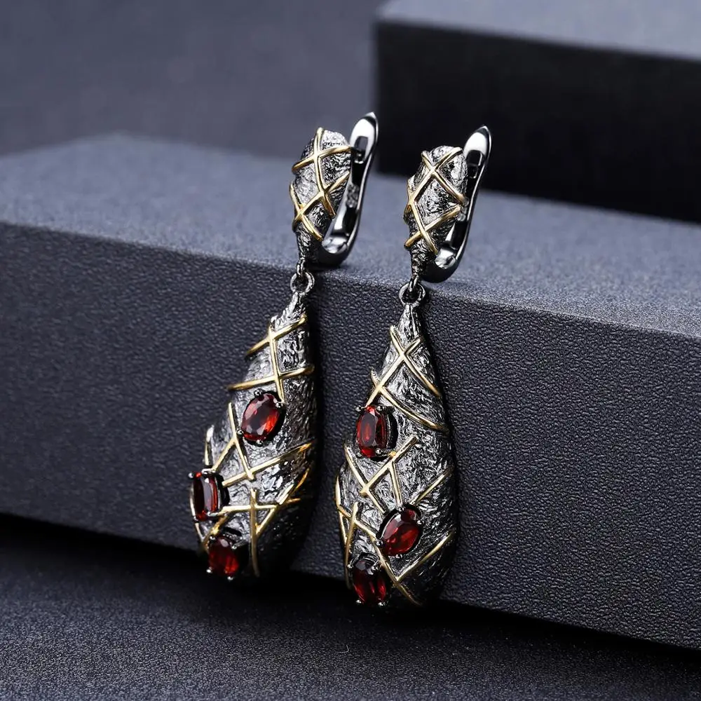 GEM'S балетные 925 стерлингового серебра Оригинальные ручной работы ошеломляющие