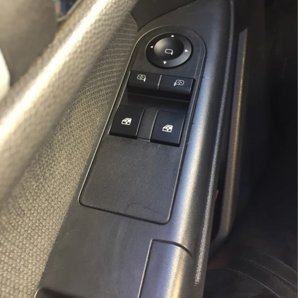 AutoEC 1X13228879 для Opel Astra H 2005-2010 Zafira B 2005-2015 кнопка управления окном 13228706 13183679 # LQ1267 |