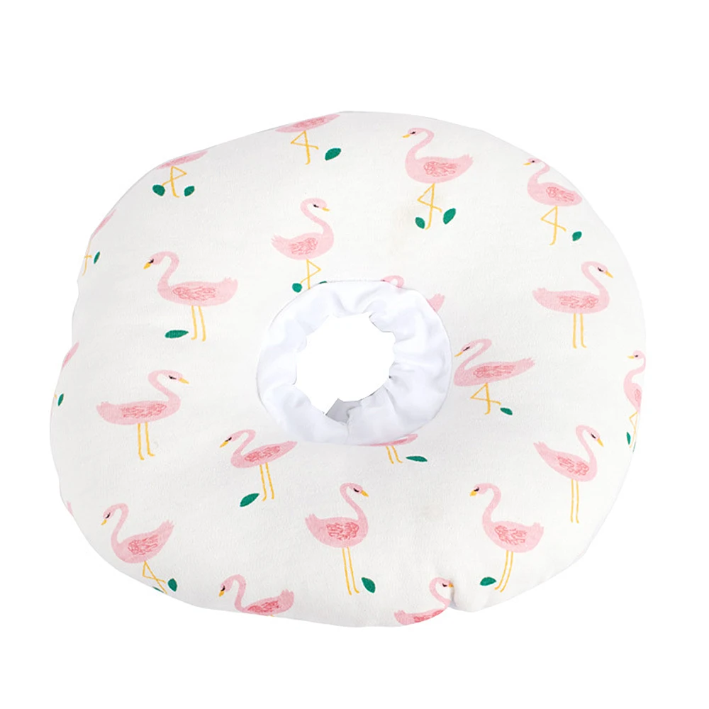 Flamingo Новинка, аксессуары для животных, ошейник для собак из хлопка, ошейник для кошек, ошейник для собак Elizabeth Circle, ошейник с защитой от укусов и царапин - Цвет: Flamingo