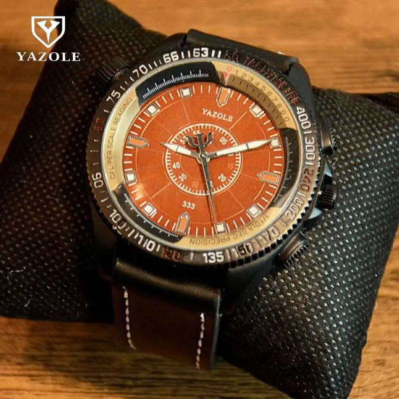 Часы мужские спортивные ударопрочные кварцевые с кожаной подсветкой 3ATM 2018|wristwatch