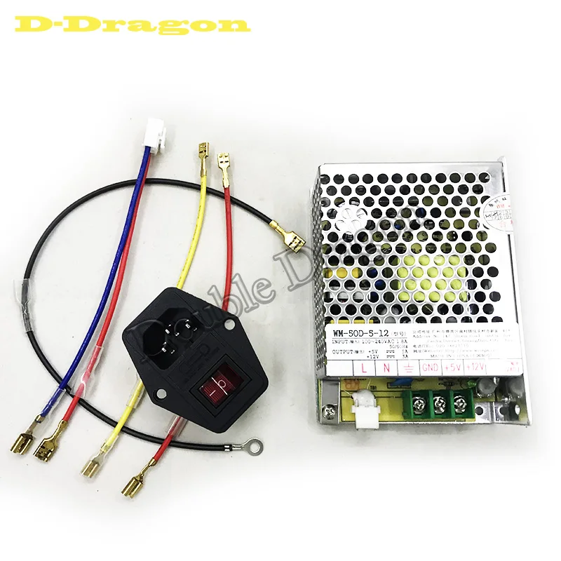 

20pcs/lot Power source 12V 5V 110/220V for Arcade pandora's box JAMMA Arcade machines with ice socket
