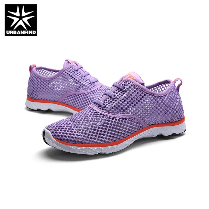 URBANFIND Summer Mesh Shoes Unisex Breathable Sneakers Size 36-45 Soft Light Male Female Casual 6 Colors | Обувь