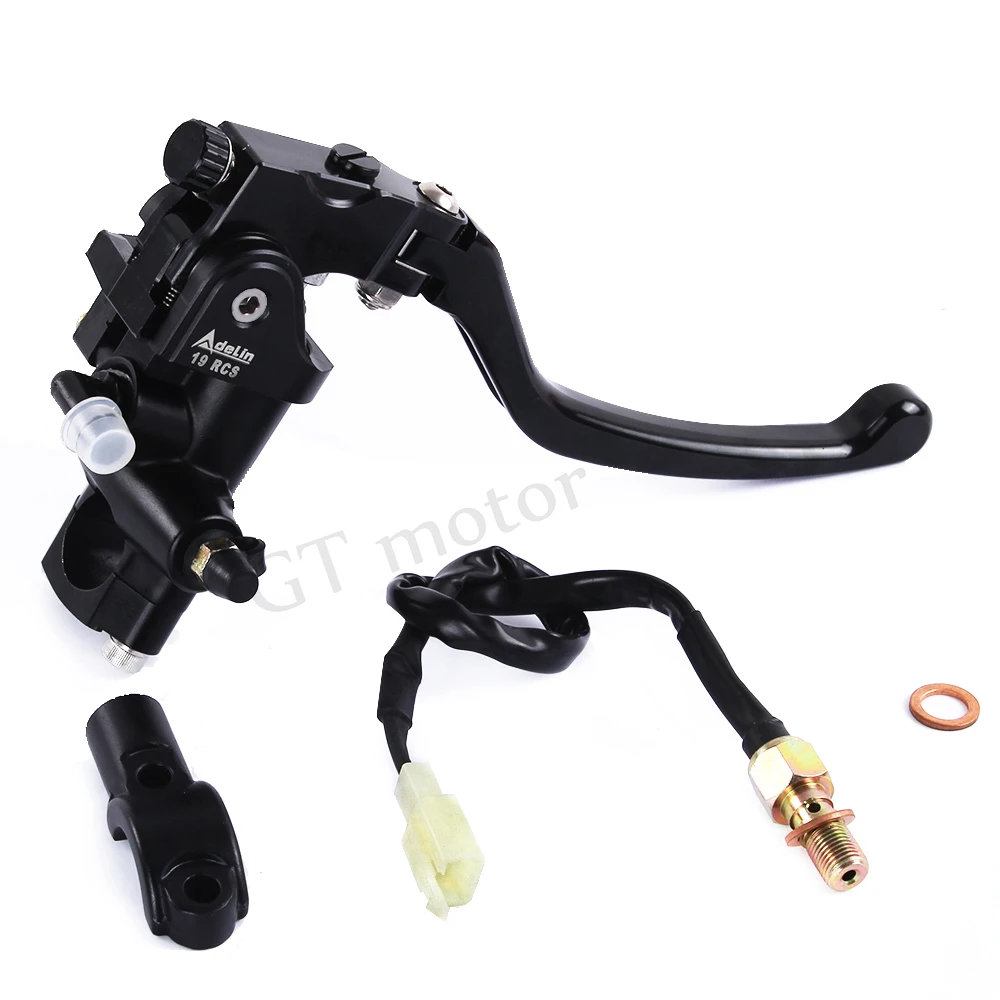 GT Motor 7/8 &quotAdelin 19RCS тормоз Adelin главный цилиндр гидравлический и регулируемый по