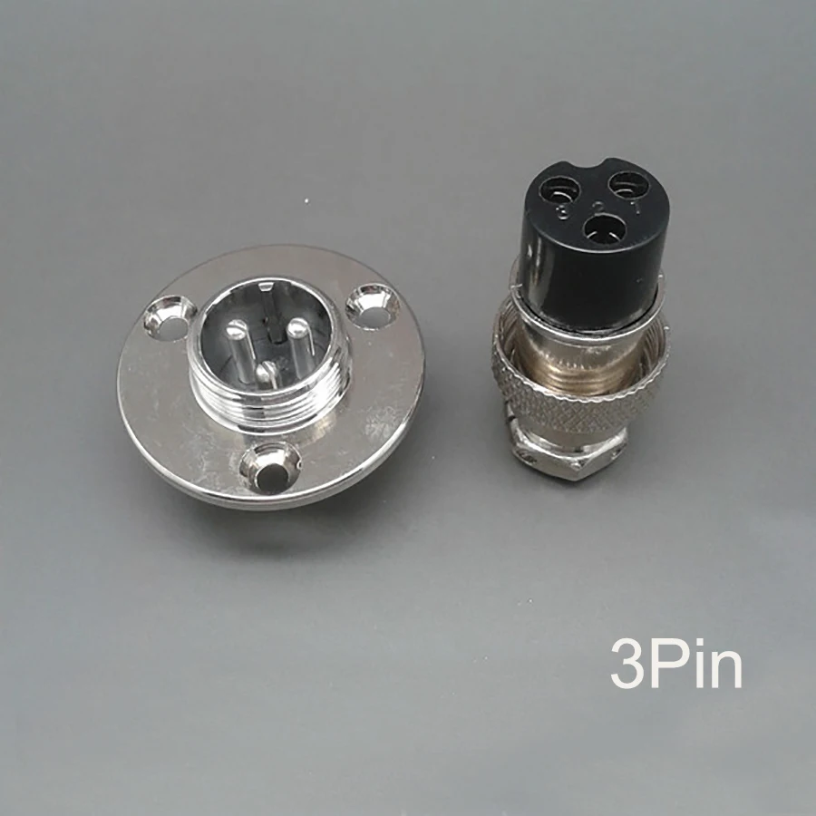 1 комплект GX16 с 3 х отверстиями фланец авиационный разъем XLR 16 мм 2 4 5 6 7 8 9