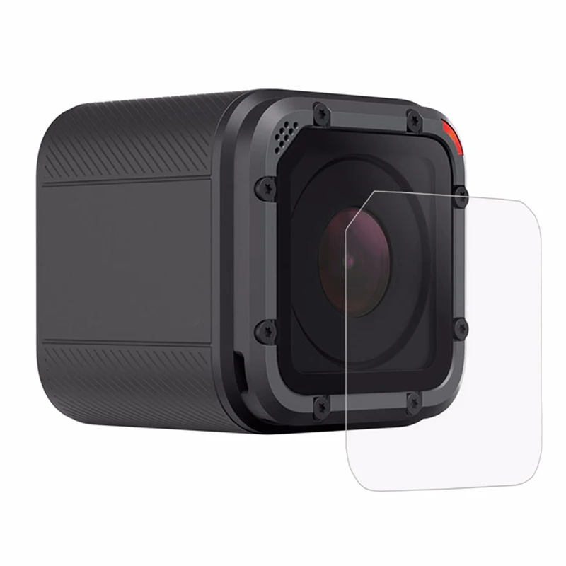 Крышка объектива для Go Pro Hero5 Hero4 крышка корпус чехол + Защитная пленка экрана