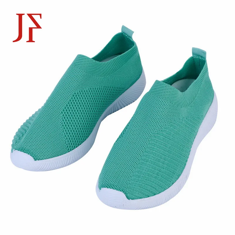 Женская обувь на плоской подошве нескользящие сетчатые кроссовки Повседневная