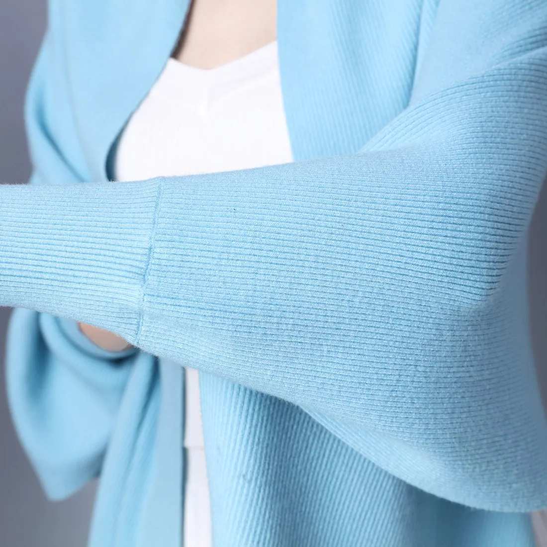 Batwing Sleeve Loose Cardigan Sweaters Women 2019 Spring Casual Tassel Knit Long Sweater Jumper Outwear Oversize |