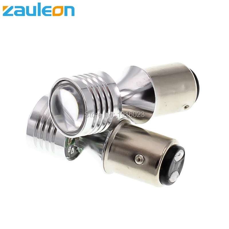 Zauleon 2 шт. супер яркий Автомобильный светодиодный 1157 BAY15D P21/5 Вт 20 Вт светодиодный автомобильный мотоцикл задний тормозной светильник лампы Задний светильник s Красный Автомобильный светильник