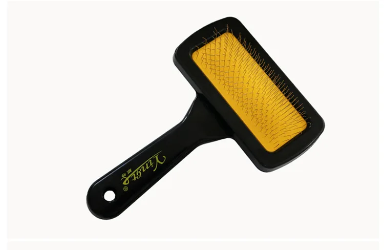 Расческа для груминга собак из нержавеющей стали чистки шерсти и кошек расчески