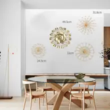 Gypsophila Наклейка 3d цветок настенный декор искусство гостиная