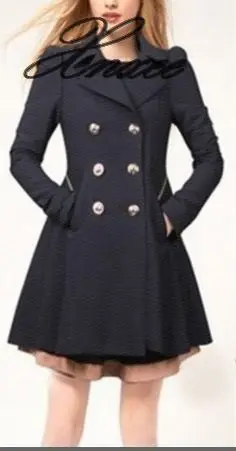

2020 Xnxee women Slim mid-length commuter coat
