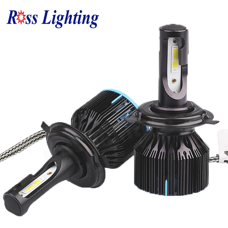 Car LED Headlight Bulb Kit H1 H3 H4 H11 9005 9006 9003 H7 60W 6000K Bright S6 Bulbs Auto Lamp | Bulbs(LED)