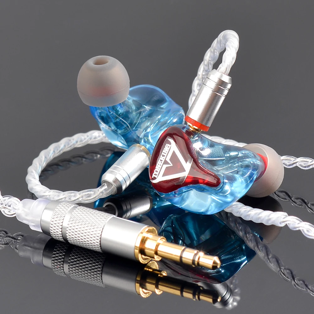 TONEKING T4 Сделай Сам 4BA Gear In Ear MP3 наушники 4 сбалансированные якоря HIFI монитор
