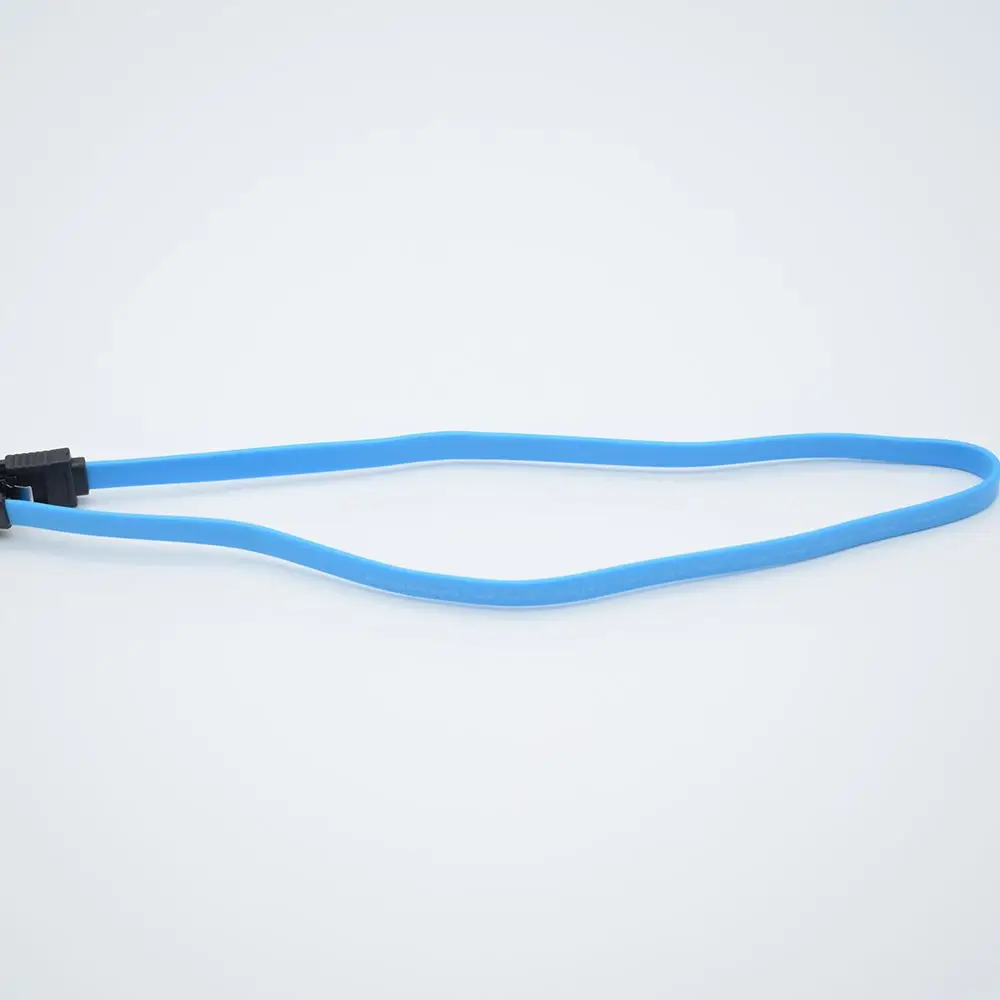 

NEW Trendy SATA 3.0 III SATA3 SATAiii High Speed 6GB/s Data Cable Angle Blue Cord