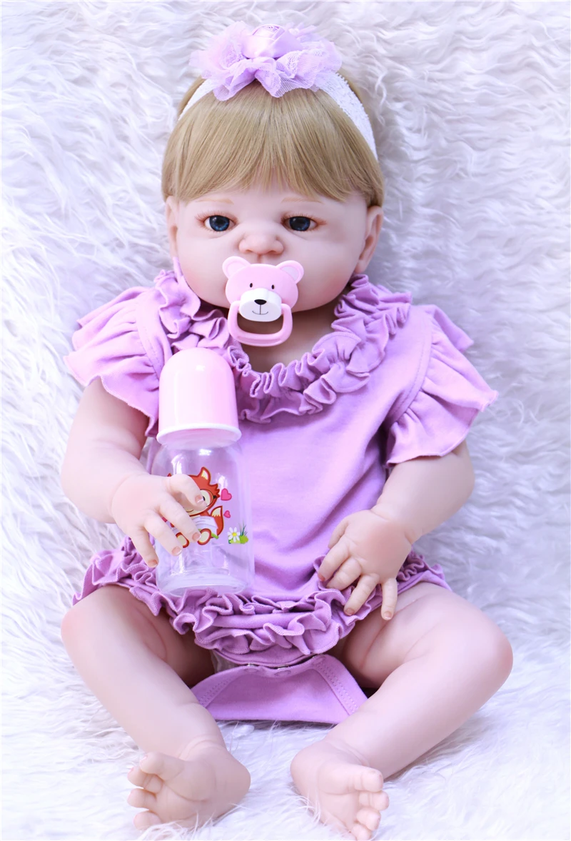 

Реалистичная силиконовая кукла reborn babies 22 "55 см новорожденная девочка принцесса куклы для ребенка подарок на день рождения игрушки bebe alive ...
