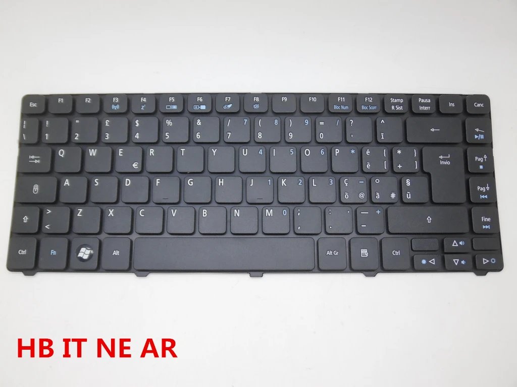 Клавиатура для ноутбука acer 3810 4535 4935 4810 T HB IT NE AR 9J. N1P82. A0H A0E A1K A0A V104630DS3 HB| |