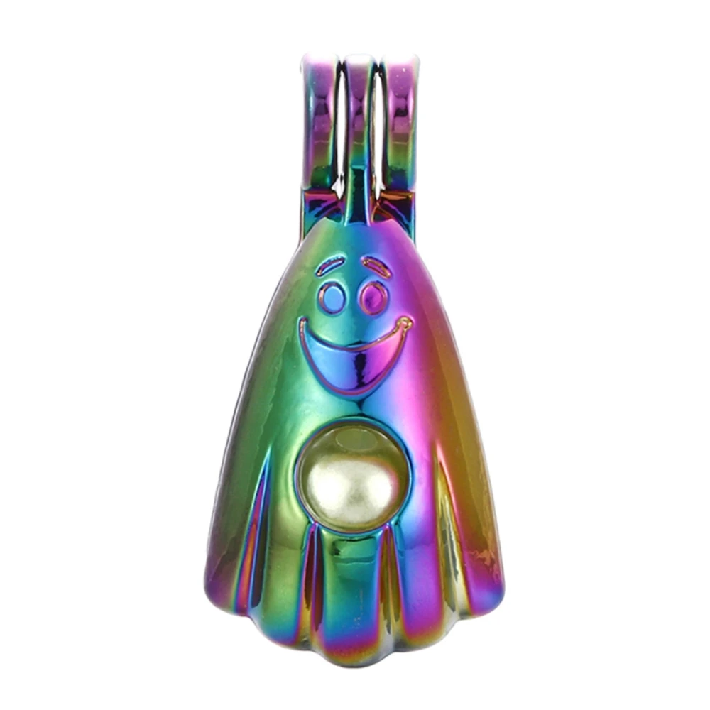 5 шт. Радужный цвет Хэллоуин призрак жемчужные бусины клетка эфирное масло