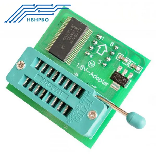 1.8 В адаптер для iPhone или материнской платы SPI FLASH SOP8 DIP8 W25 mx25 Применение на