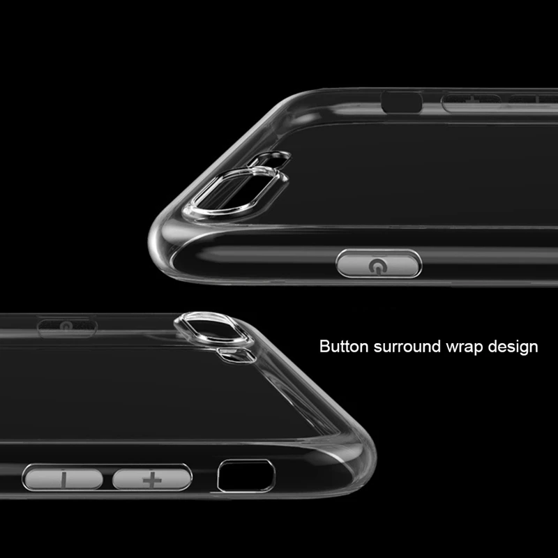 OLLIVAN Soft Silicon Transparent Case For iPhone 7 8 Plus 6 6s Full Cover Clear 5 5s SE Ultra Thin TPU Capa |