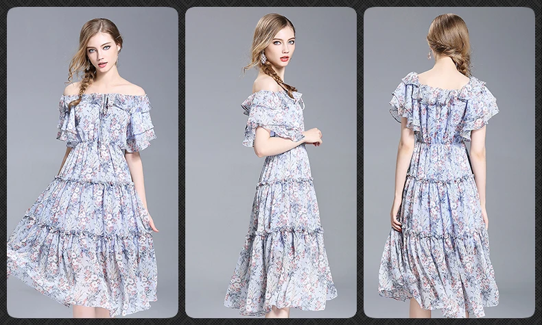 Annroot женская одежда Лето 2017 г. пикантные пляжное платье Мода чешского Стиль ретро