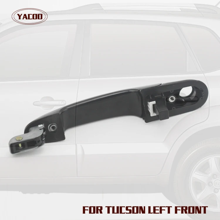 1 шт. передняя левая внешняя дверная ручка для HYUNDAI TUCSON 2005 2009 2006 2007 2008 2009|door handle|outside