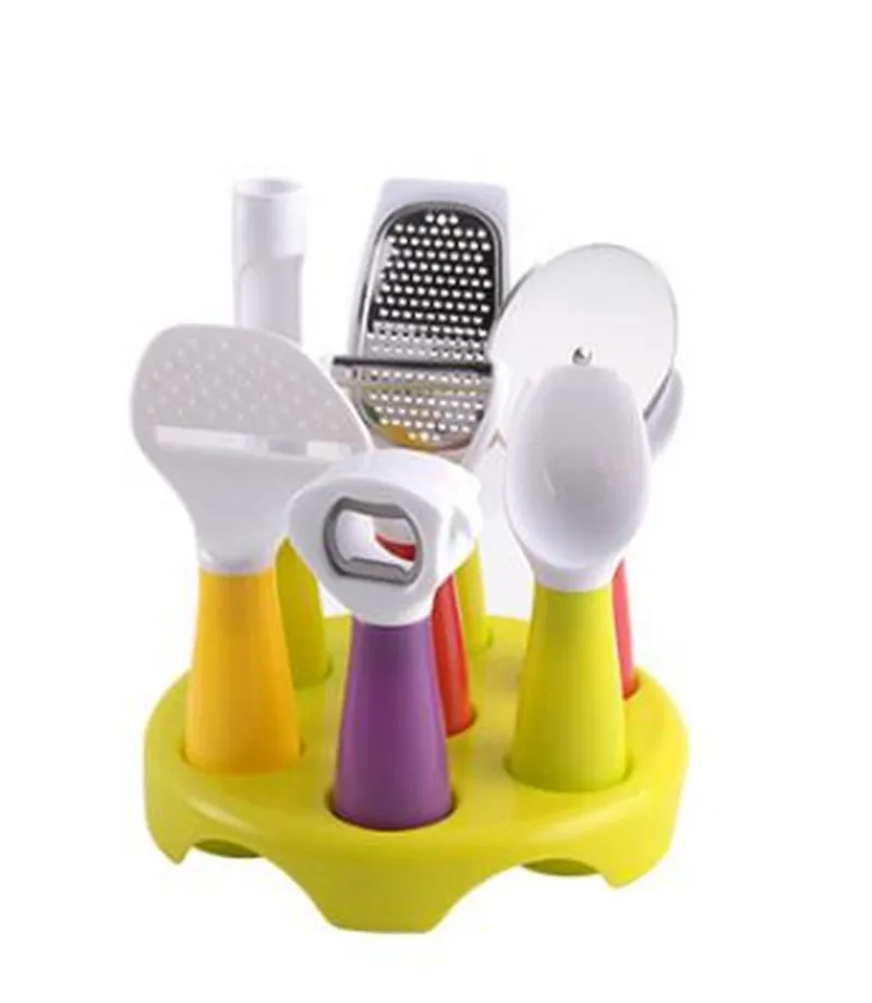 

Kitchen Accessories 7pcs/set Vegetable Cutter Pineapple Kitchen Gadgets