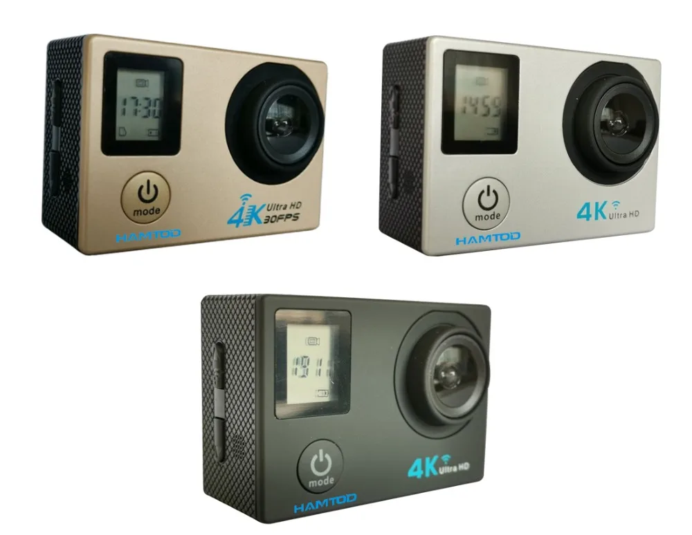HAMTOD H12 2 0 дюймов lcd 4 k Ультра HD WiFi Экшн-камера Поддержка Спортивная камера