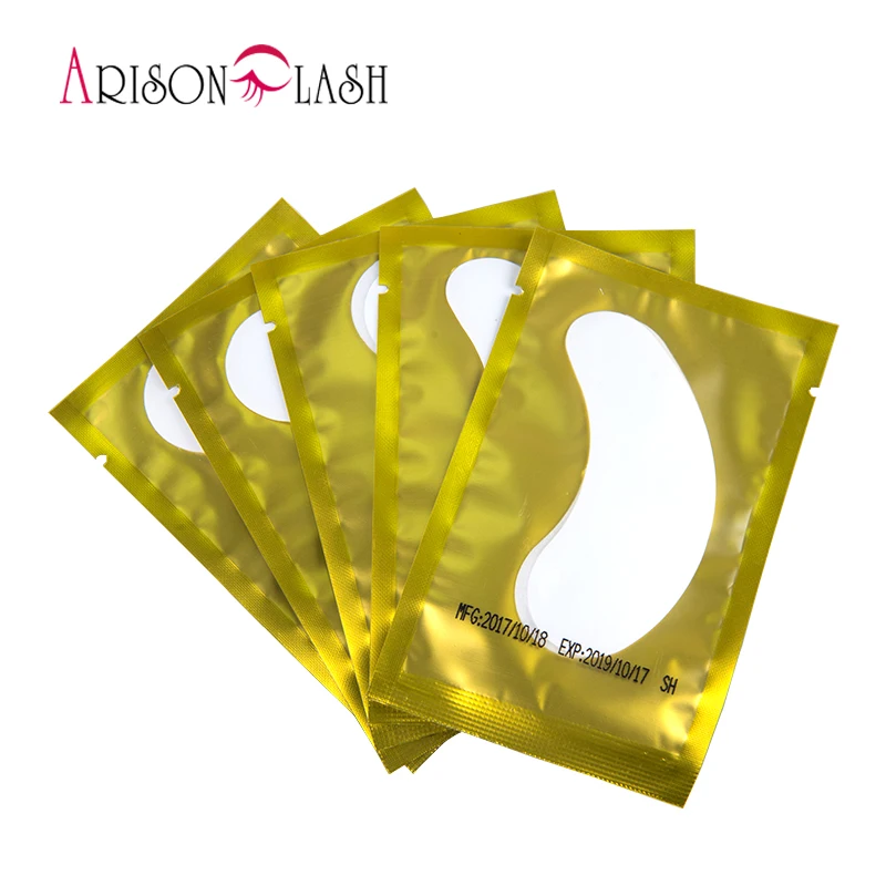 

20or50or100 pairs/bag Under Eye Pads Lash Eyelash Extension Paper Patches Eye Tips Sticker Wraps New Paper Patches Eyelashes