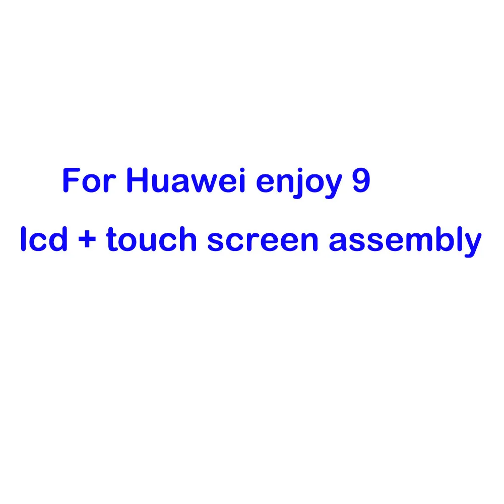 ЖК дисплей для Huawei Y7 Prime 2019 / Pro Enjoy 9 сенсорный экран с дигитайзером в сборе панель 10