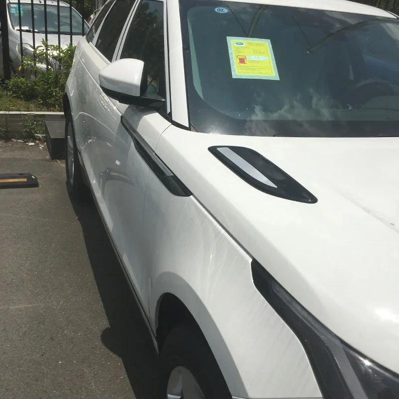 Для Range Rover Velar 2017 2018 автомобильные аксессуары ABS Хромированная вытяжка