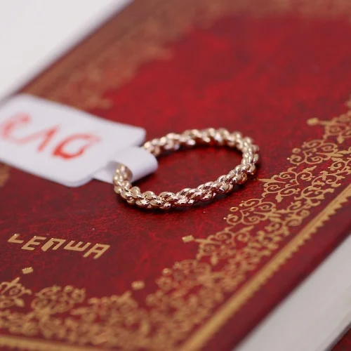 Бесплатная доставка ITALINA Горячая продажа круглое женское плетеное кольцо модные