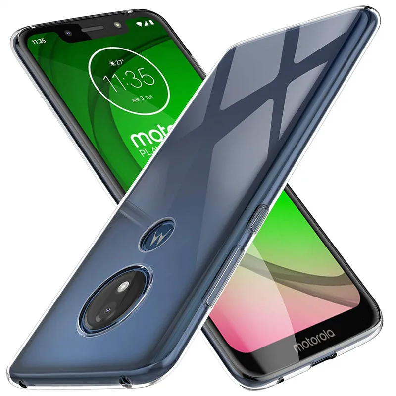 Чехол для Moto G7 Play Power мягкий силиконовый прозрачный чехол телефона Motorola G7Play G7Power