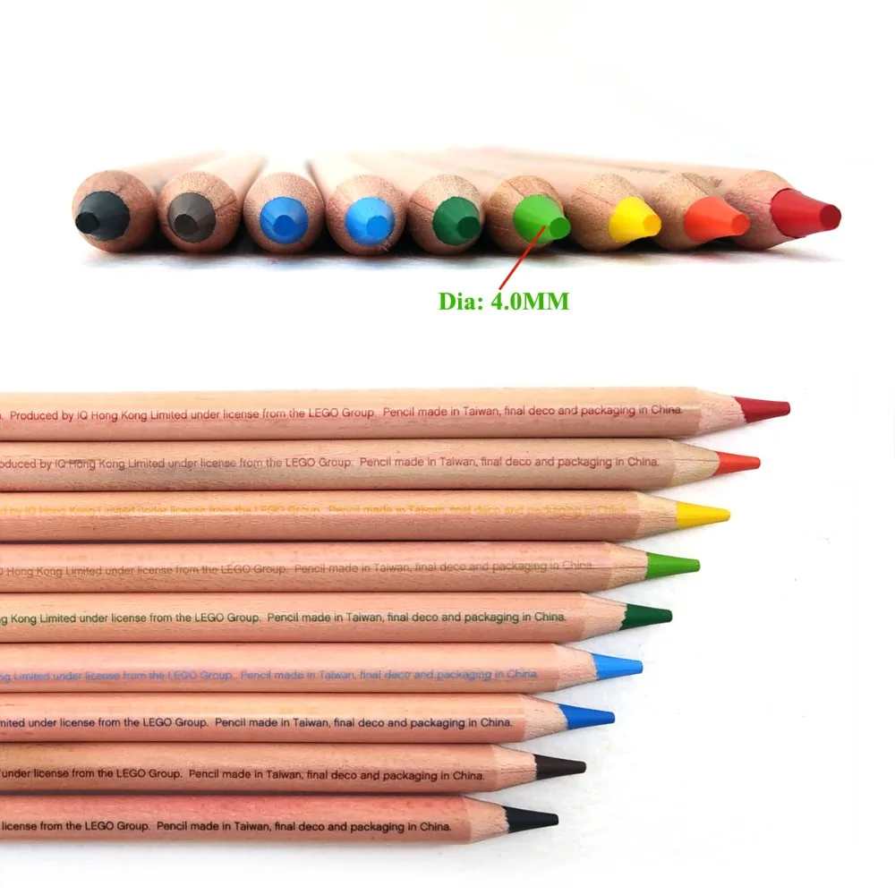 Детские карандаши 9 шт. цветные lapis de cor нетоксичные школьные Papelaria Набор цветных