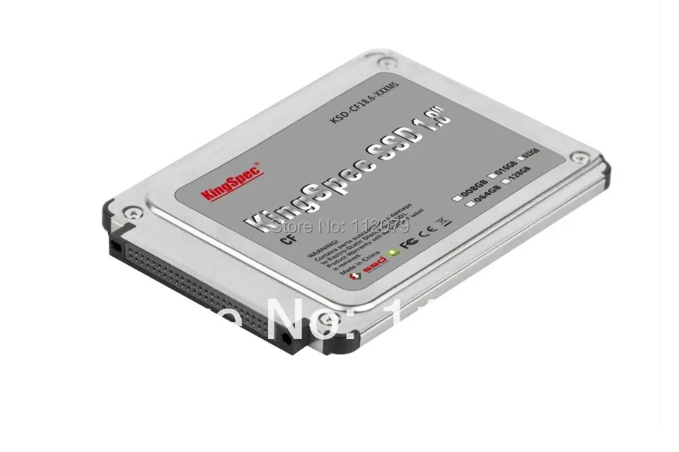 Новый Kingspec 1.8 &quot64 ГБ SSD ДИСК PATA CF (KSD-CF18.6-064MS) твердотельные накопители ПРИГОДНЫЙ