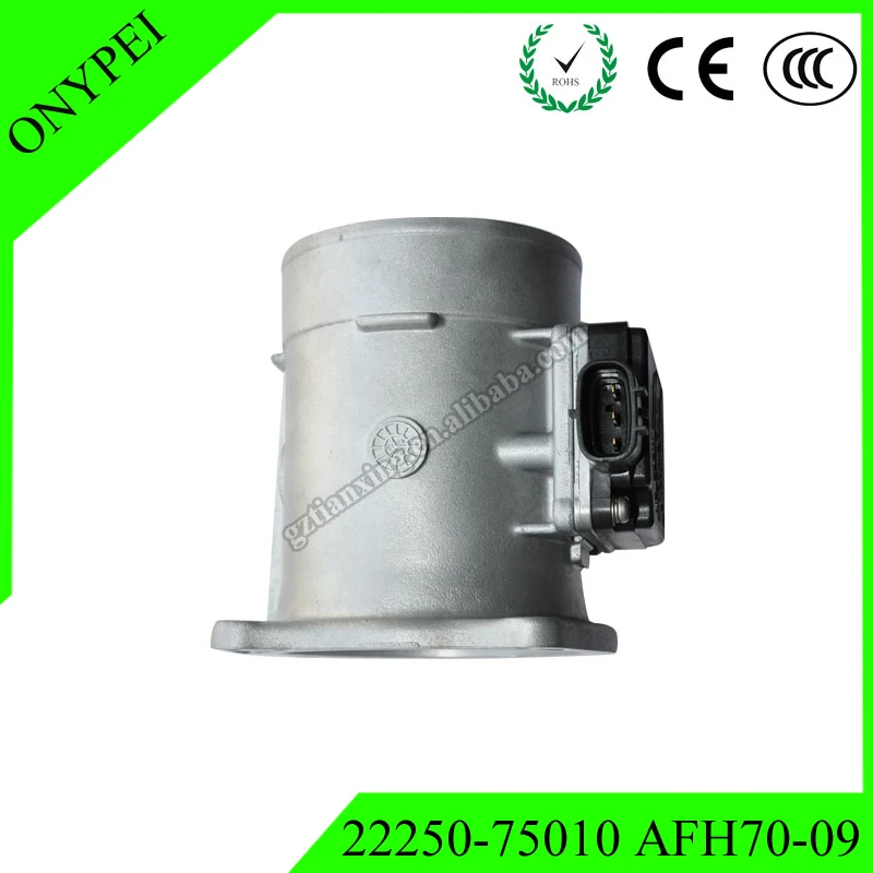 22250 75010 AFH70 09 массовый расходомер воздуха Датчик MAF для Toyota 4runner T100 Tacoma 2.7L L4 2225075010