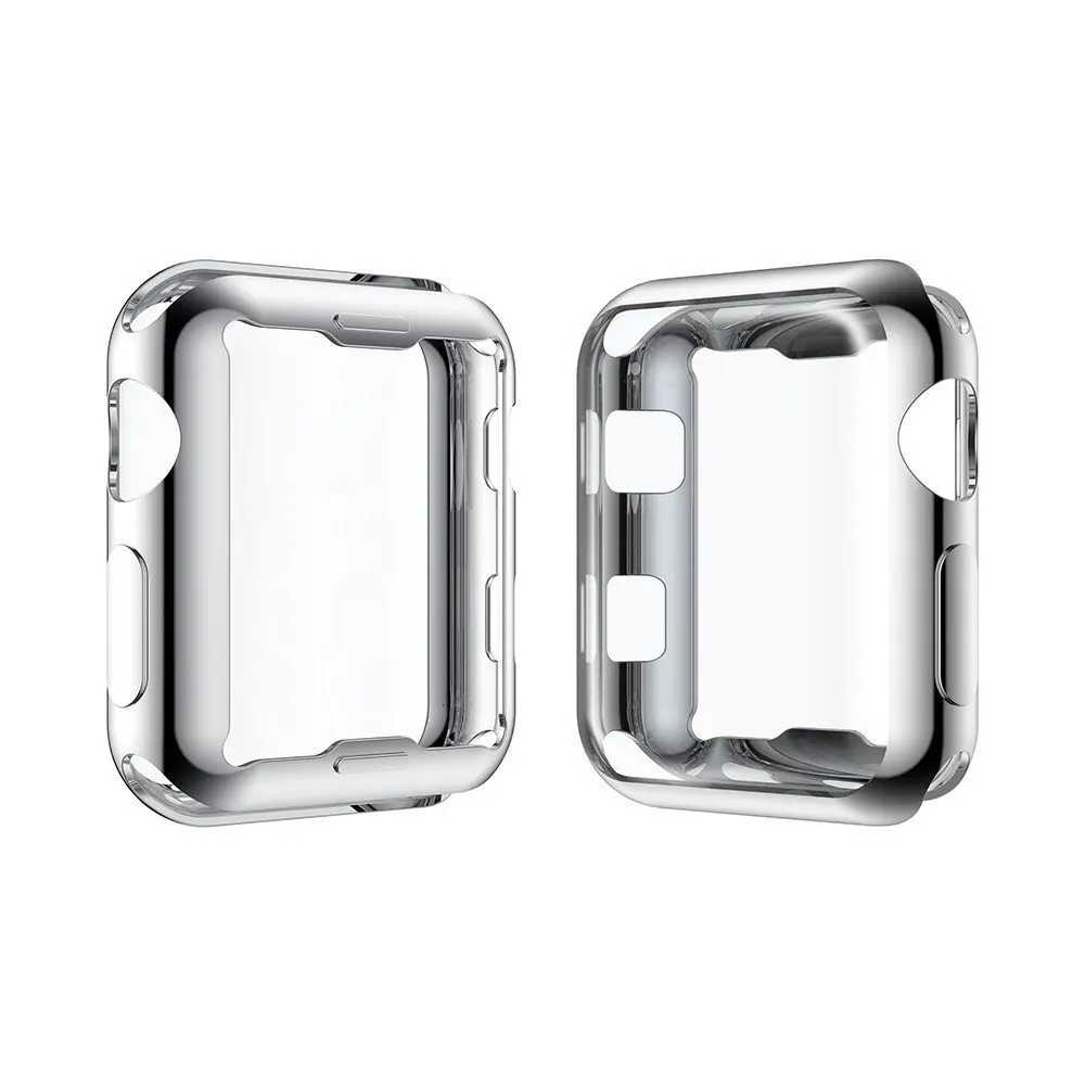 For Apple Watch Case Protector Cover 38/42mm Screen Soft Slim for Series 2/3 |