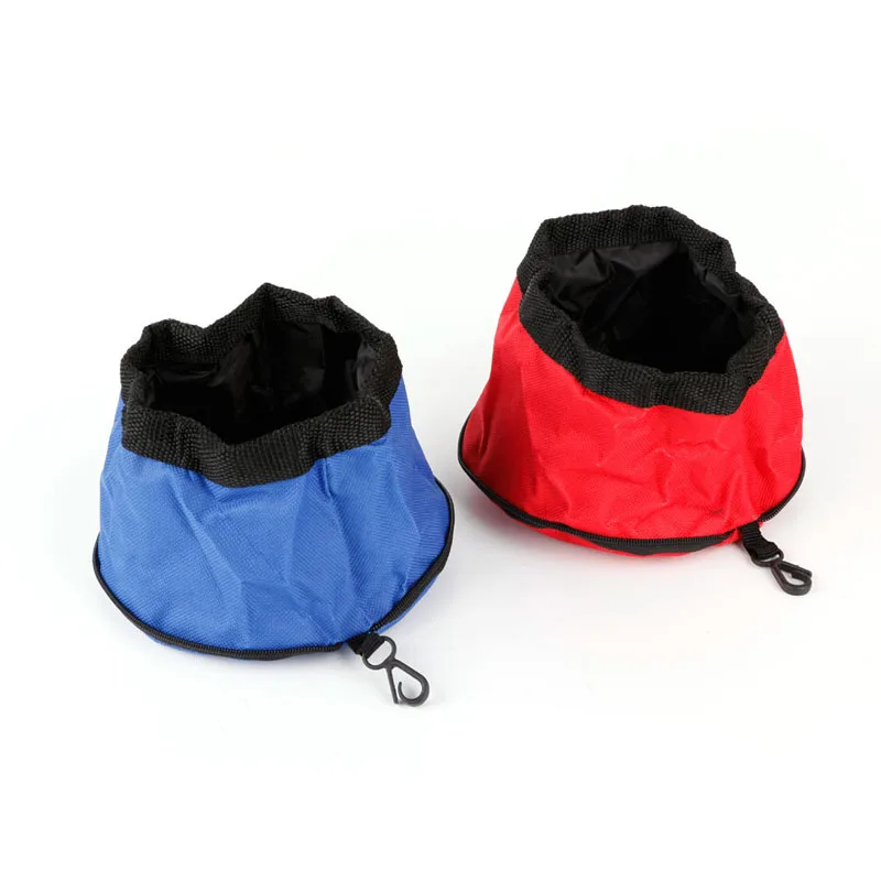 Водонепроницаемая Переносная Складная миска для еды и собак из ткани Оксфорд 1