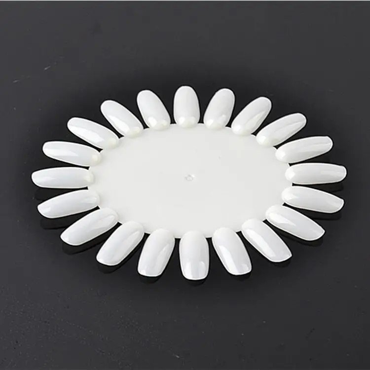 10pcs/set False Nail Display Polish UV Gel Stickers Decoration Tools Art Tips Stick Practice Clear Color |