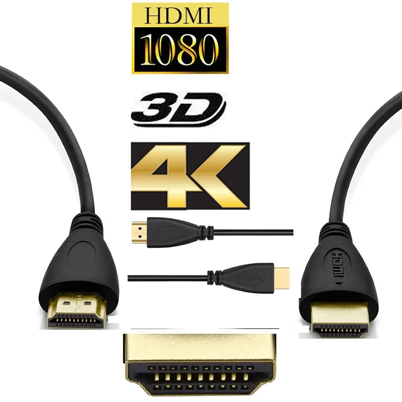 HDMI-совместимый кабель LNYUELEC видеокабели с позолоченным покрытием 1 4 1080P 3D для HDTV