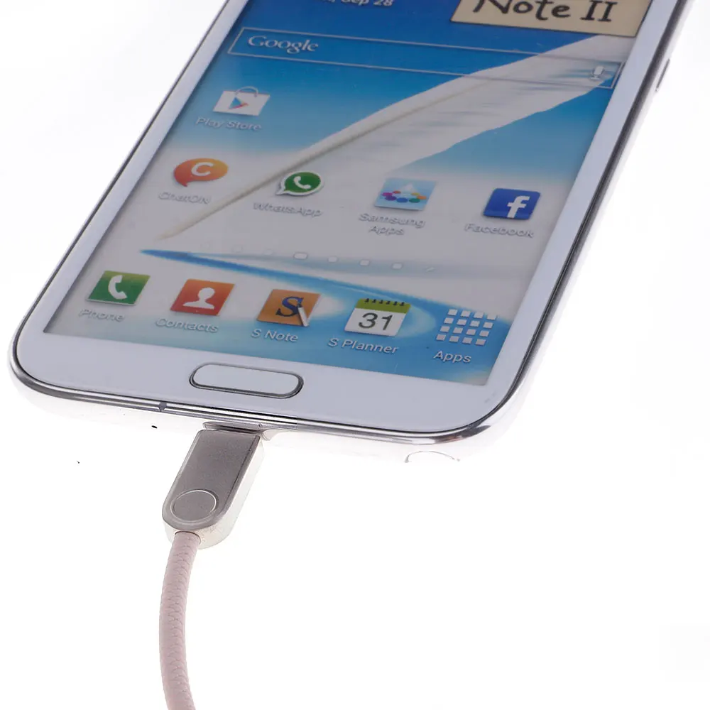 Кабель для зарядки и синхронизации данных с разъемом Micro USB из цинкового сплава