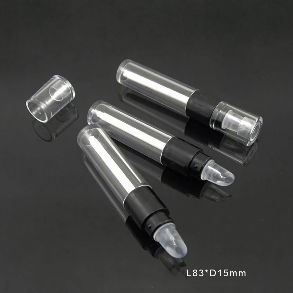 4 5 мл мини контейнеры для губ путешествий с кисточкой и силиконовой головкой