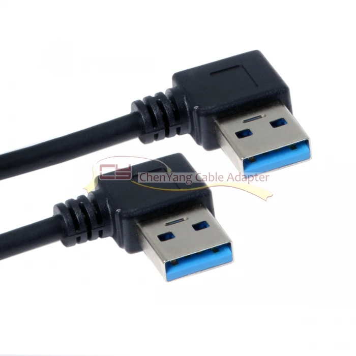 USB кабель для передачи данных жесткого диска 90 градусов 15 см|Компьютерные кабели