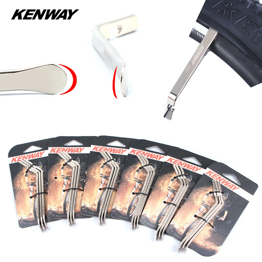 KENWAY 3 шт. Инструменты для ремонта велосипедных стальных шин|bike tools|tire leverherramientas