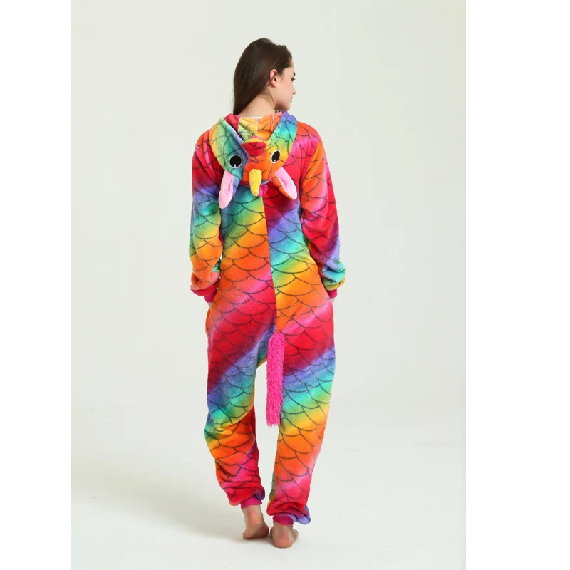 2020 пижамы для взрослых мужчин Kugurumi унисекс с животными капюшоном Тигр Домашняя