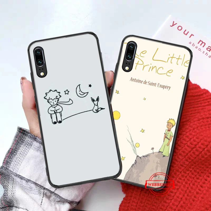 Силиконовый чехол little prince fox для Huawei P8 Lite 2015 2017 P9 2016 Mimi P10 P20 Pro P Smart 2019 P30|Бамперы| |