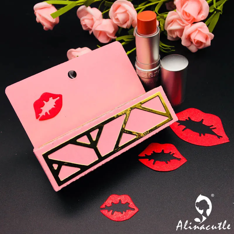 Штампованная металлическая помада королева xoxo чехол Alinacraft альбом для
