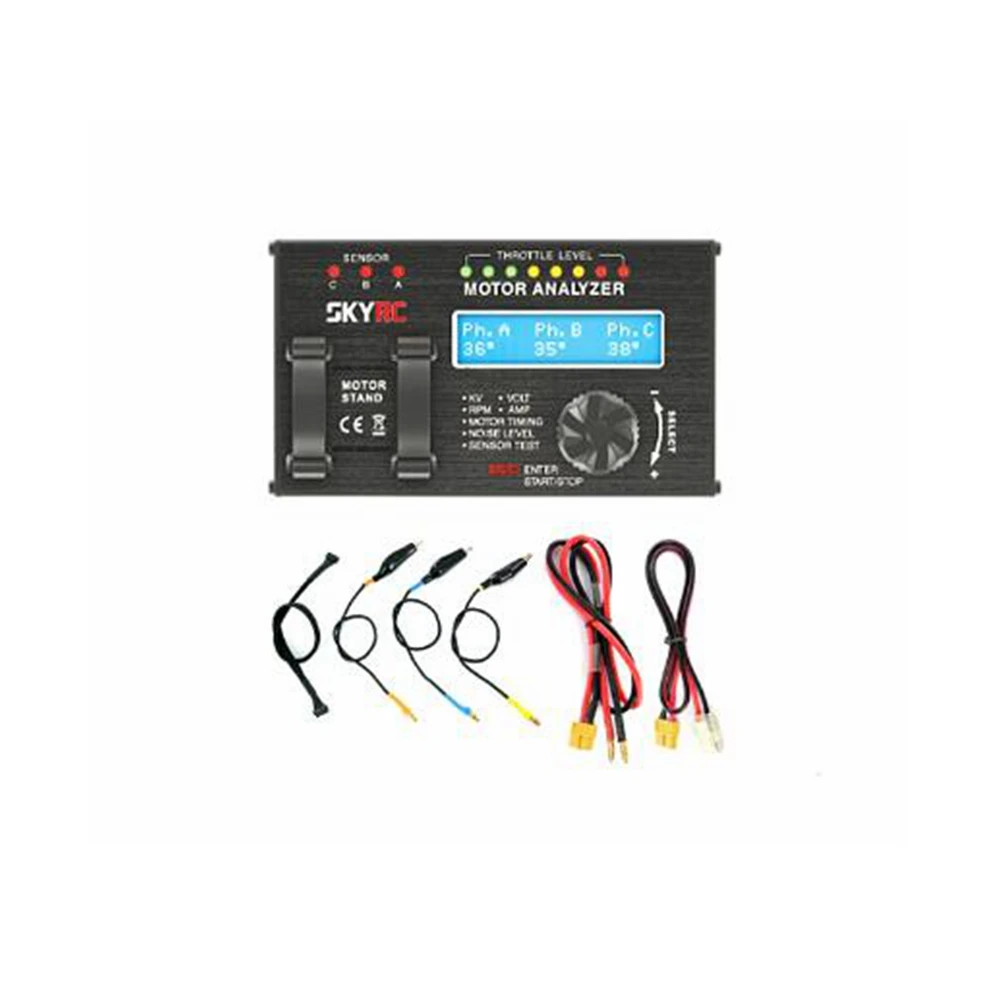 SK 500020 SKYRC бесщеточный двигатель lcd анализатор тестер двигателя с ЖК дисплеем